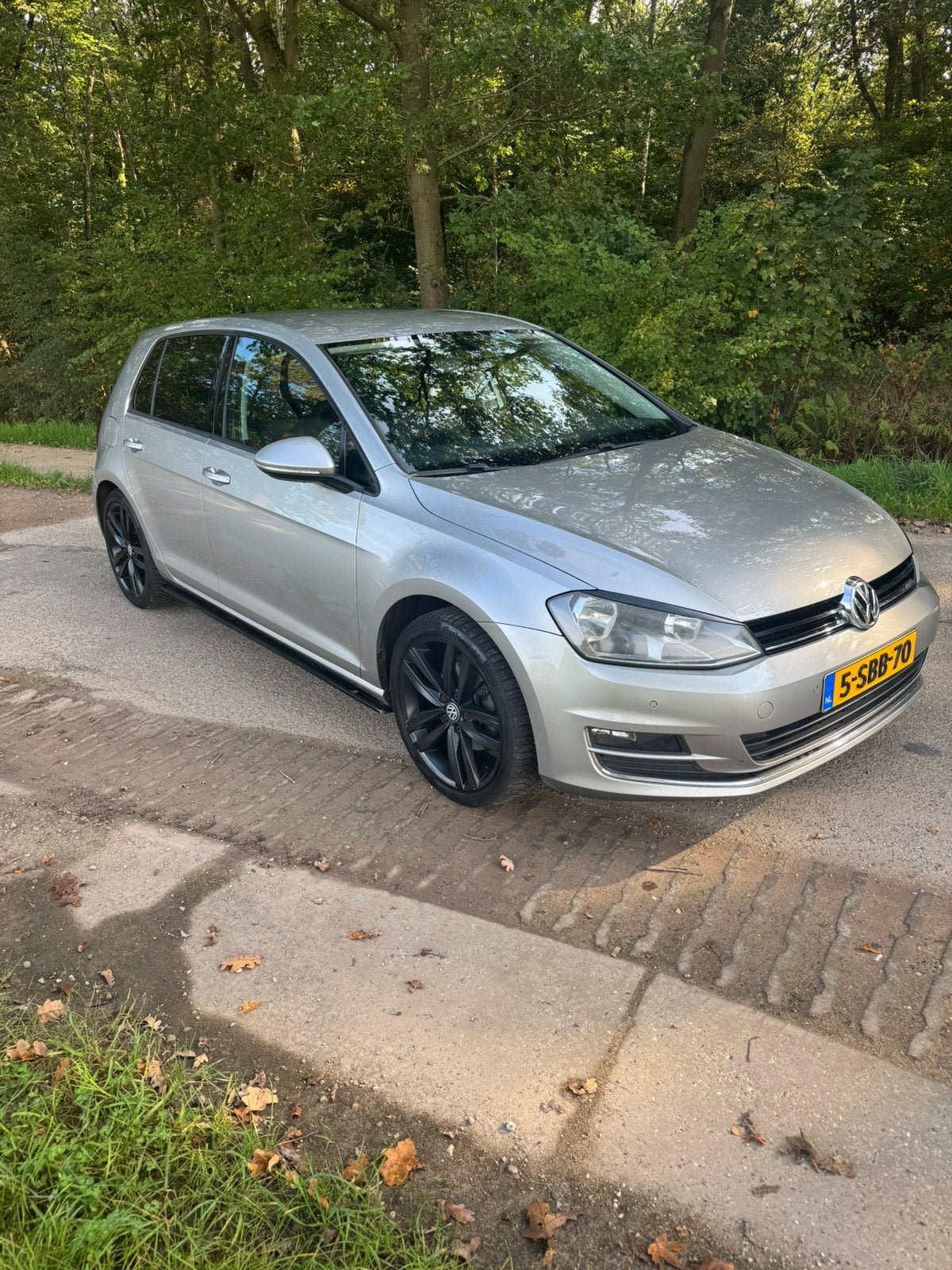 Volkswagen Golf 1.4 TSI 90KW 5D 2013 Grijs, Auto's, Voorwielaandrijving, 4 cilinders, Origineel Nederlands, 1395 cc