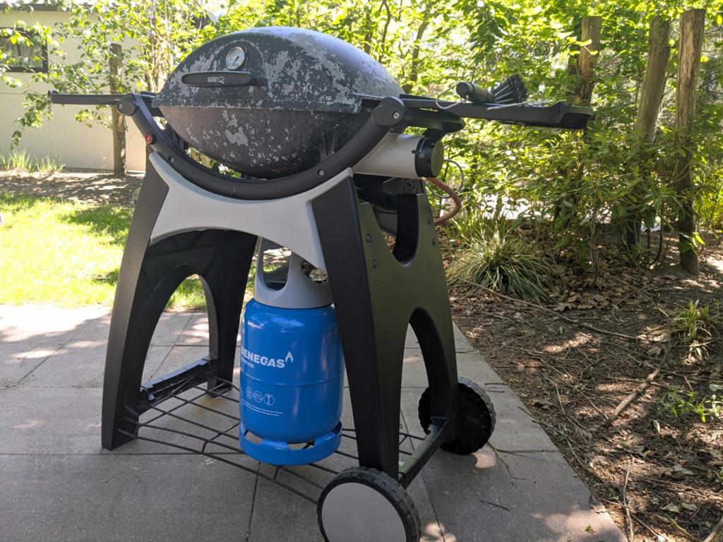 Weber Q200 gasbarbecue, Tuin en Terras, Gasbarbecues, Ophalen