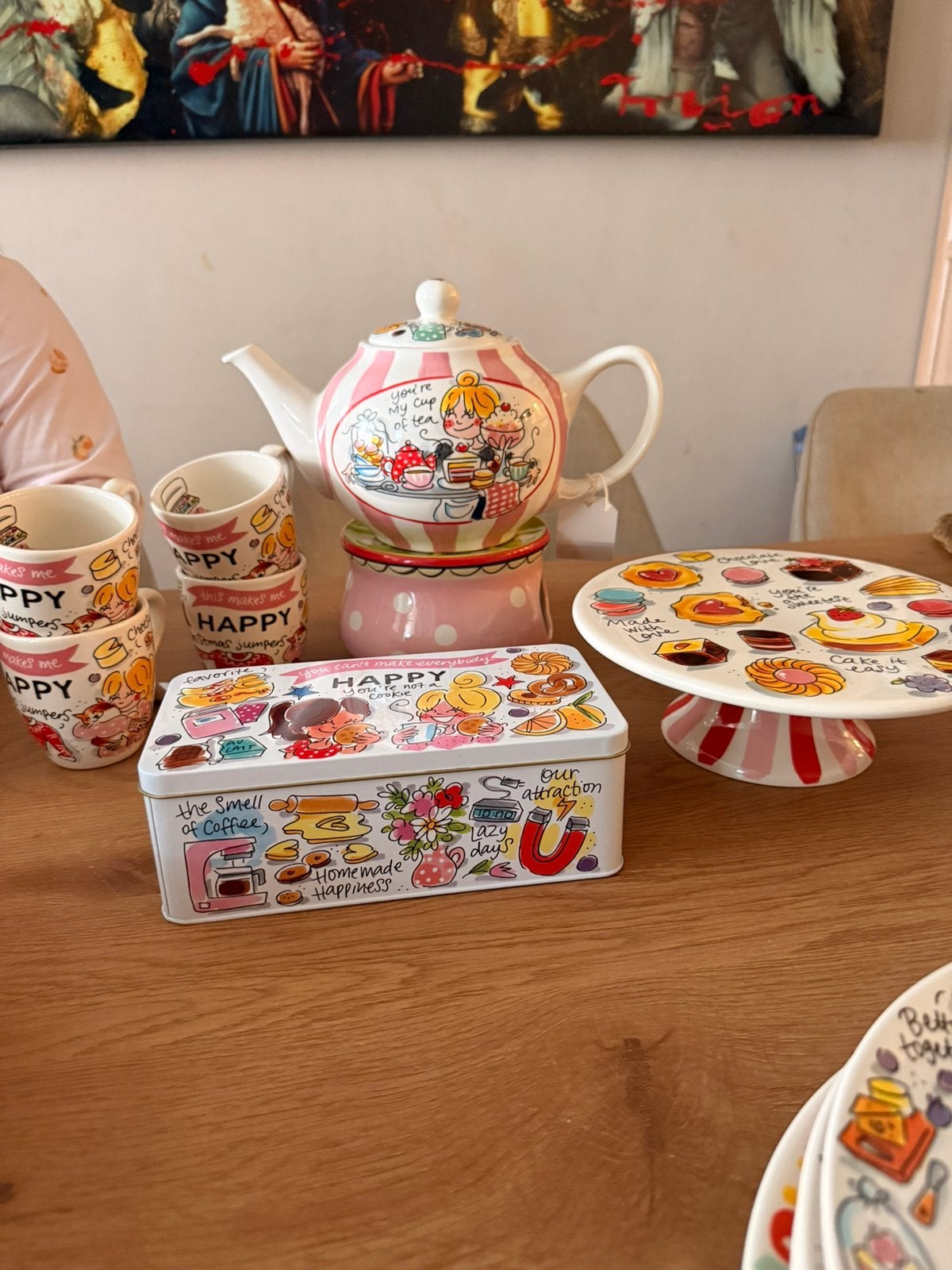 Grote collectie Blond Amsterdam servies - Pasta, Sushi, Ontb, Ophalen, Zo goed als nieuw, Bord(en), Modern