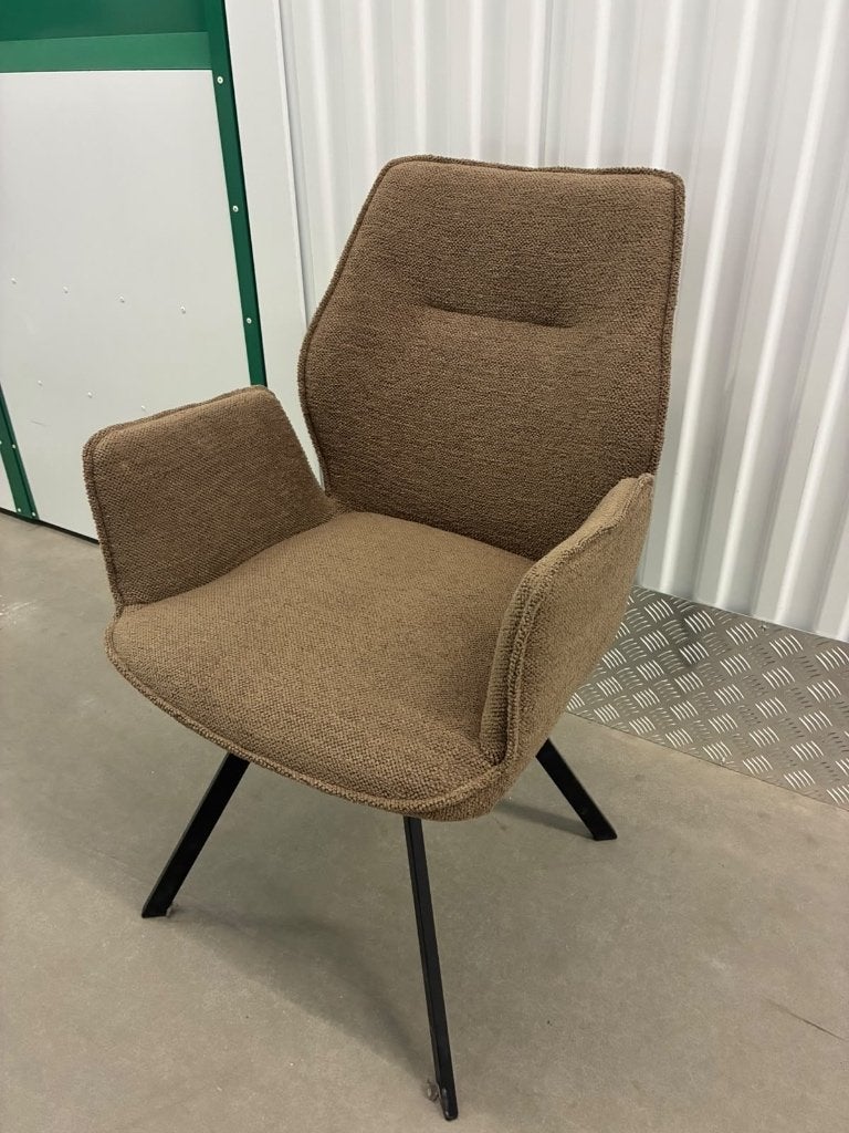 Eetkamerstoelen, Ophalen, Zo goed als nieuw, Bruin, Twee