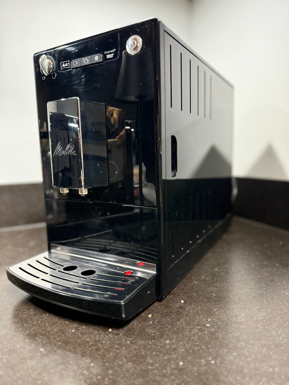 Melitta Caffeo Solo Volautomatische Koffiemachine, Gebruikt, Koffiemachine, 2 tot 4 kopjes, Koffiebonen
