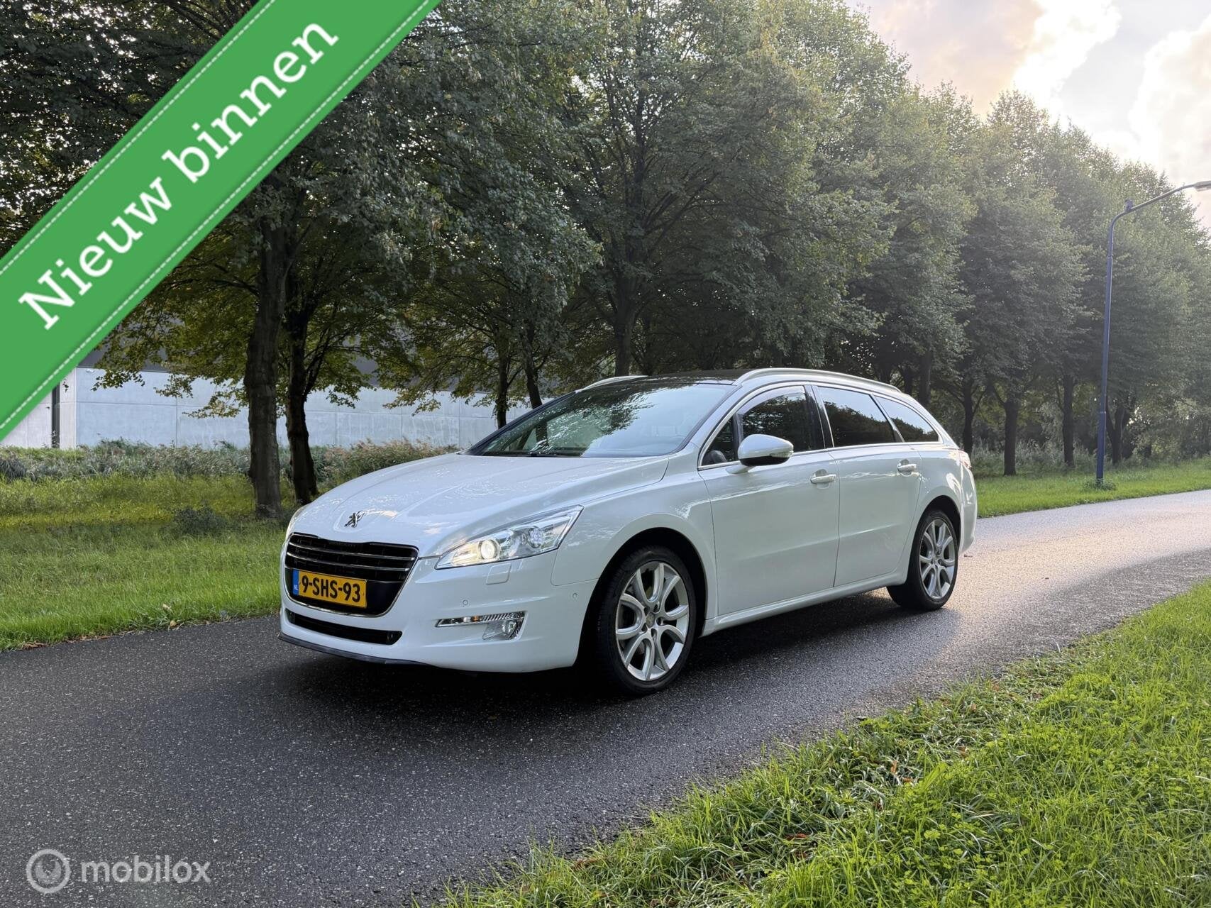 Peugeot 508 SW 1.6 THP Allure*FULL OPTION*NEW APK 10/27*NAP, Voorwielaandrijving, Gebruikt, Zwart, Wit