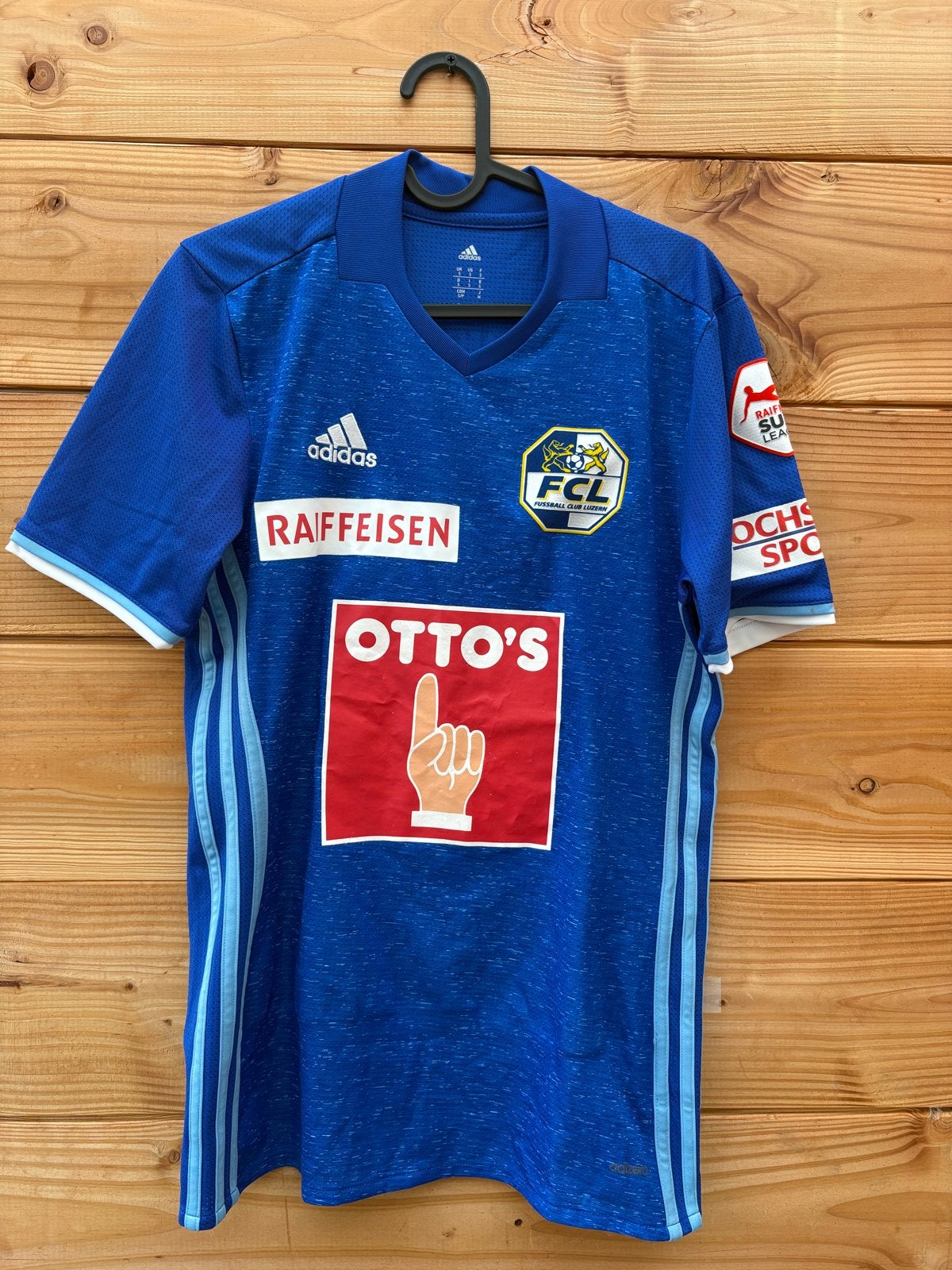 Matchworn FC Luzern shirt - Ulrich #38, Ophalen of Verzenden, Gebruikt, Buitenlandse clubs, Shirt
