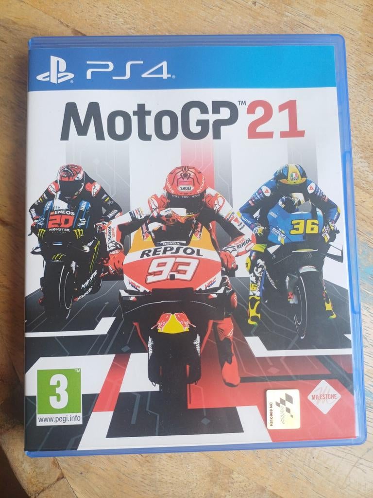 MotoGP 21 PS4 - Racegame voor de PlayStation 4, Online, 1 speler, Racen en Vliegen, Ophalen of Verzenden