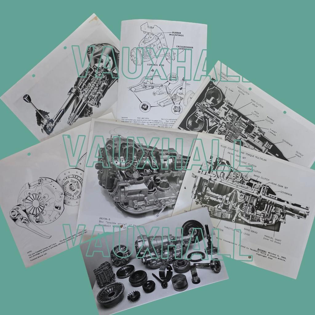 Vauxhall 1960 - 1967  - technische documentatie, Verzenden