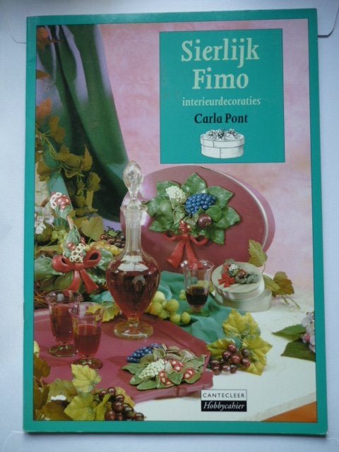 Sierlijk fimo interieurdecoraties - Carla Pont, Ophalen of Verzenden, Zo goed als nieuw, Overige onderwerpen, Carla Pont