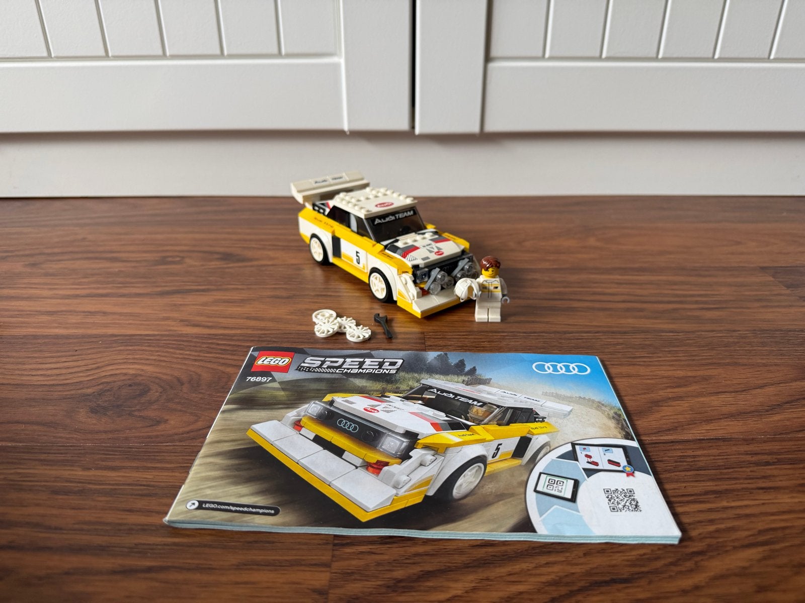 Lego Speed Champions 76897 Audi Sport quattro S1, Lego, Ophalen of Verzenden, Zo goed als nieuw, Complete set