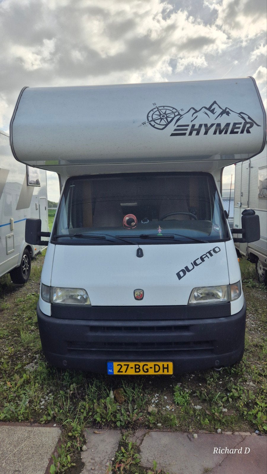 Hymer Alkoof Camper - Klaar voor avontuur!, Alkoof, Ringverwarming, Fiat, Treinzit