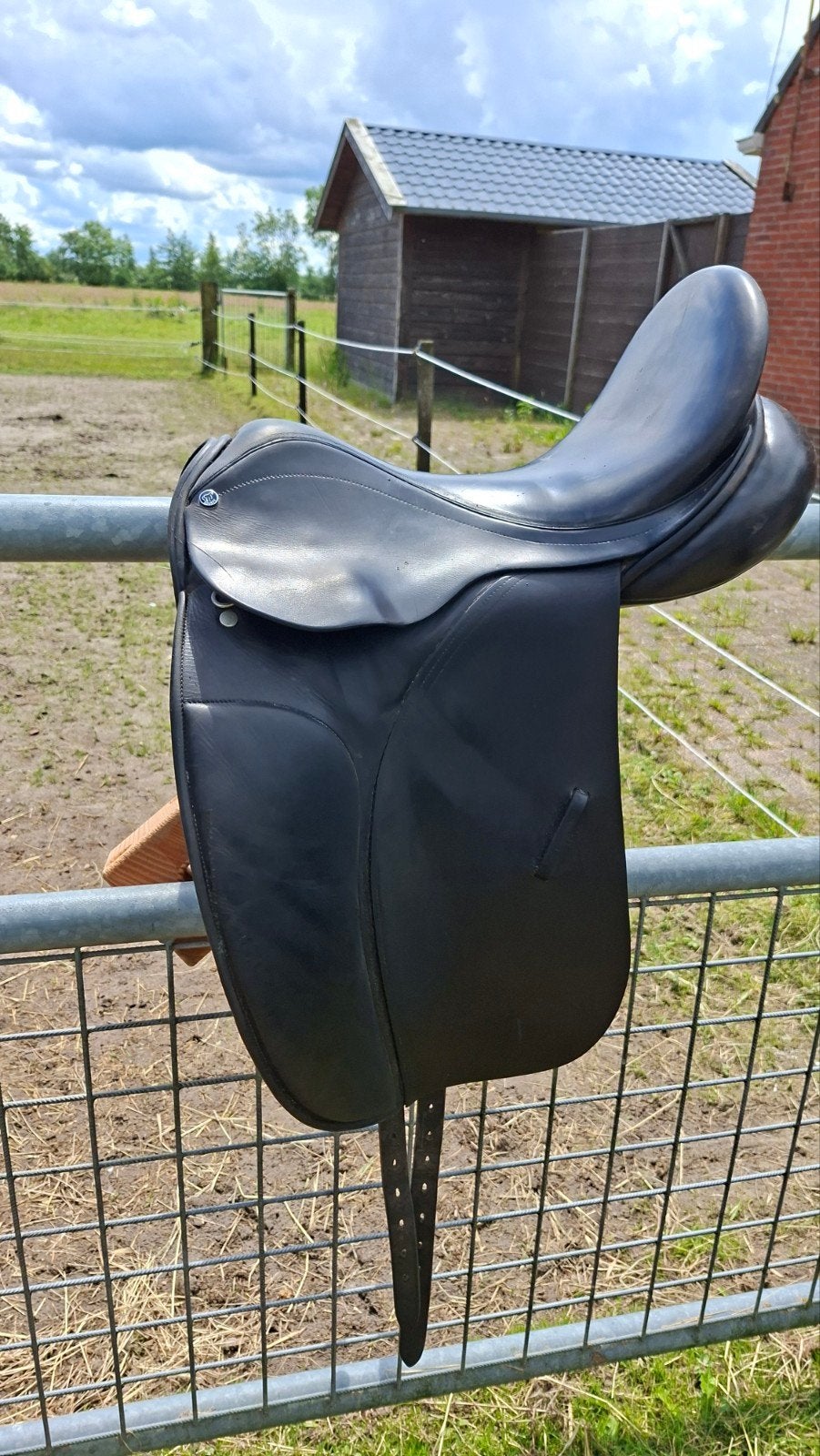 County dresuur zadel 17.5 inch, Ophalen of Verzenden, Gebruikt