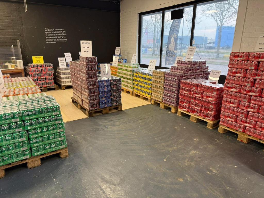 Trays frisdrank, Diversen, Levensmiddelen, Ophalen of Verzenden