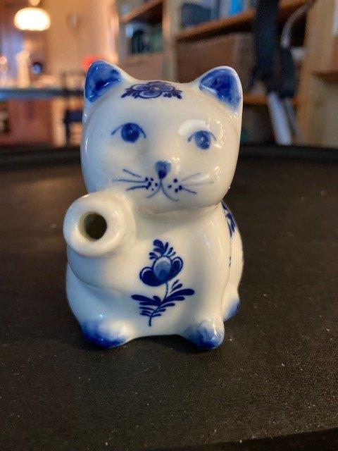 mini melkkannetje Delfts blauw, Ophalen, Porselein, Overige stijlen, Overige typen