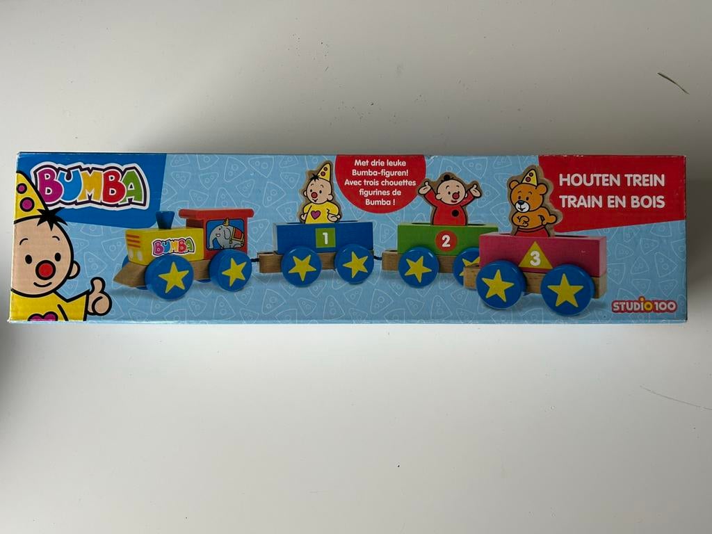 Houten Bumba trein (nieuw!), Ophalen of Verzenden, Nieuw, Overige typen