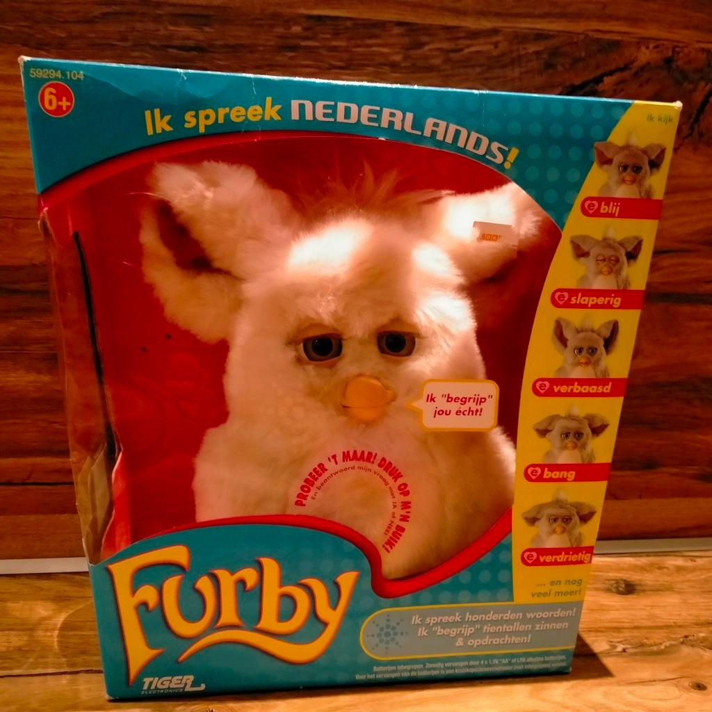 Furby Tiger - Nederlands sprekend!, Ophalen of Verzenden, Zo goed als nieuw, Overige typen