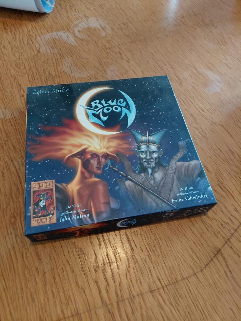 Bordspel blue moon, Ophalen