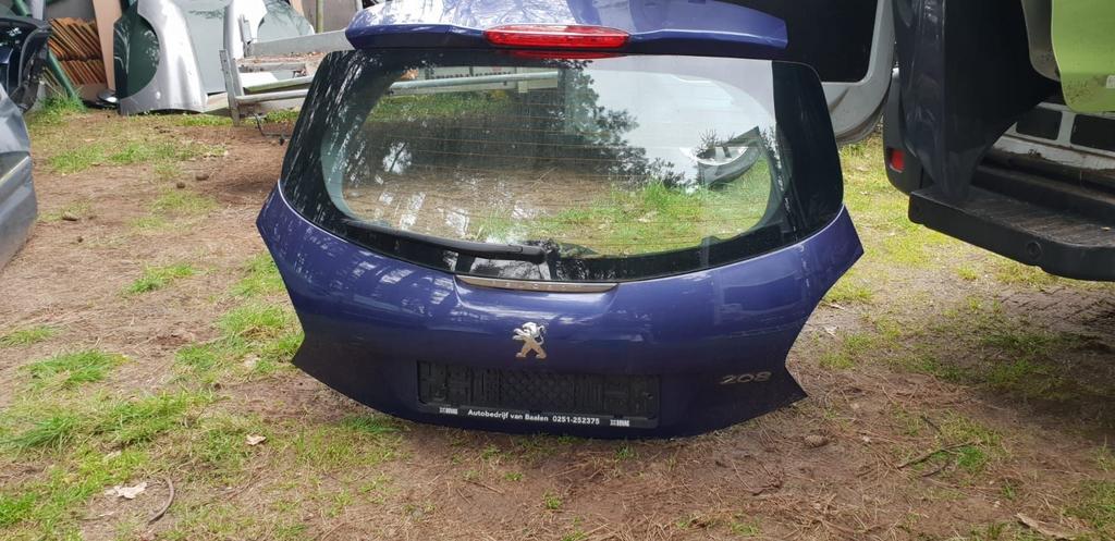 PEUGEOT 208 ACHTERKLEP BJ 2009, Ophalen of Verzenden, Gebruikt, Achter, Achterklep