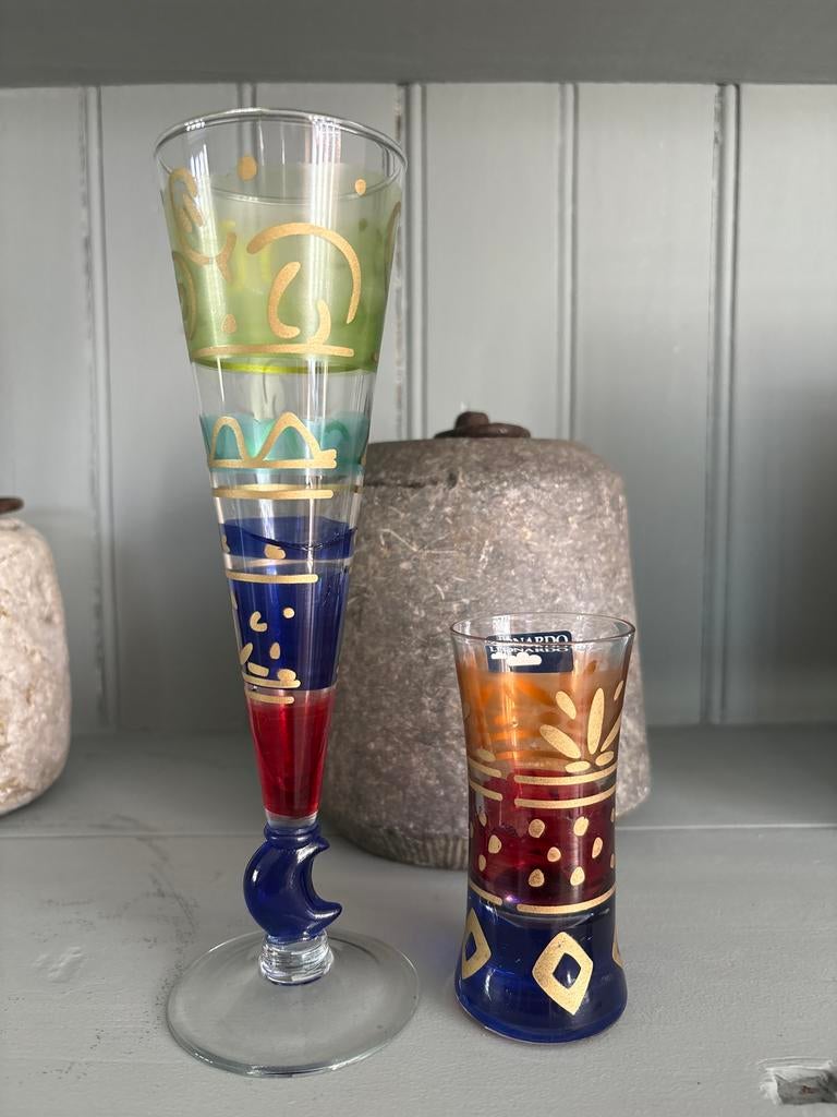 Leonardo Glazen Set, Ophalen of Verzenden, Zo goed als nieuw
