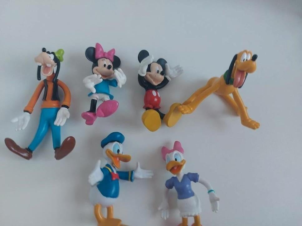 Disney poppetjes, Verzamelen, Disney, Ophalen of Verzenden, Goofy of Pluto, Gebruikt, Beeldje of Figuurtje