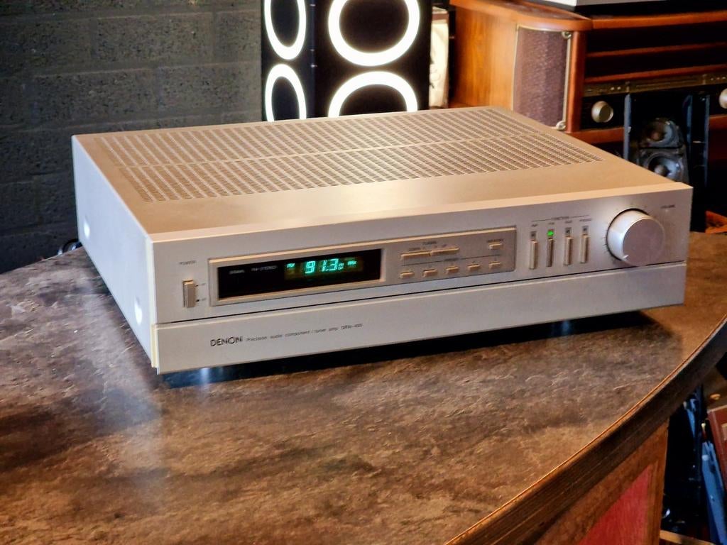 DENON DRA-400 RECEIVER • PHONO • GARANTIE • TOPSTAAT •