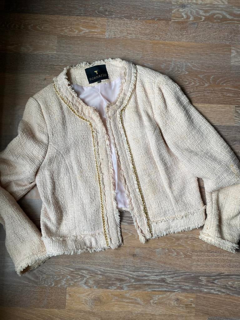 Scenario Bijenkorf jasje mt 44, Kleding | Dames, Ophalen of Verzenden, Nieuw, Maat 42/44 (L), Roze