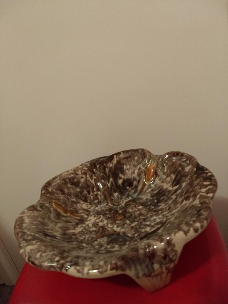 Grote Jasba schaal met bijpassende Jasba presenteerdoos, Antiek en Kunst, Ophalen of Verzenden