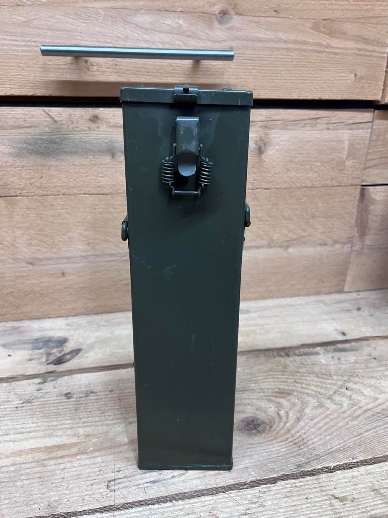 Originele Nederlandse Kijker Richt Recht FAL container, Verzamelen, Ophalen of Verzenden, Landmacht, Nederland, Embleem of Badge