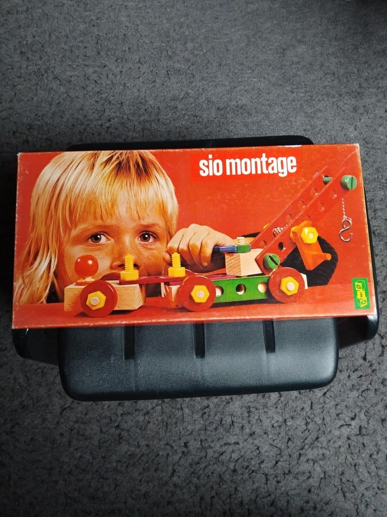 Vintage Sio Montage Constructiespeelgoed, Ophalen of Verzenden, Gebruikt, Overige merken