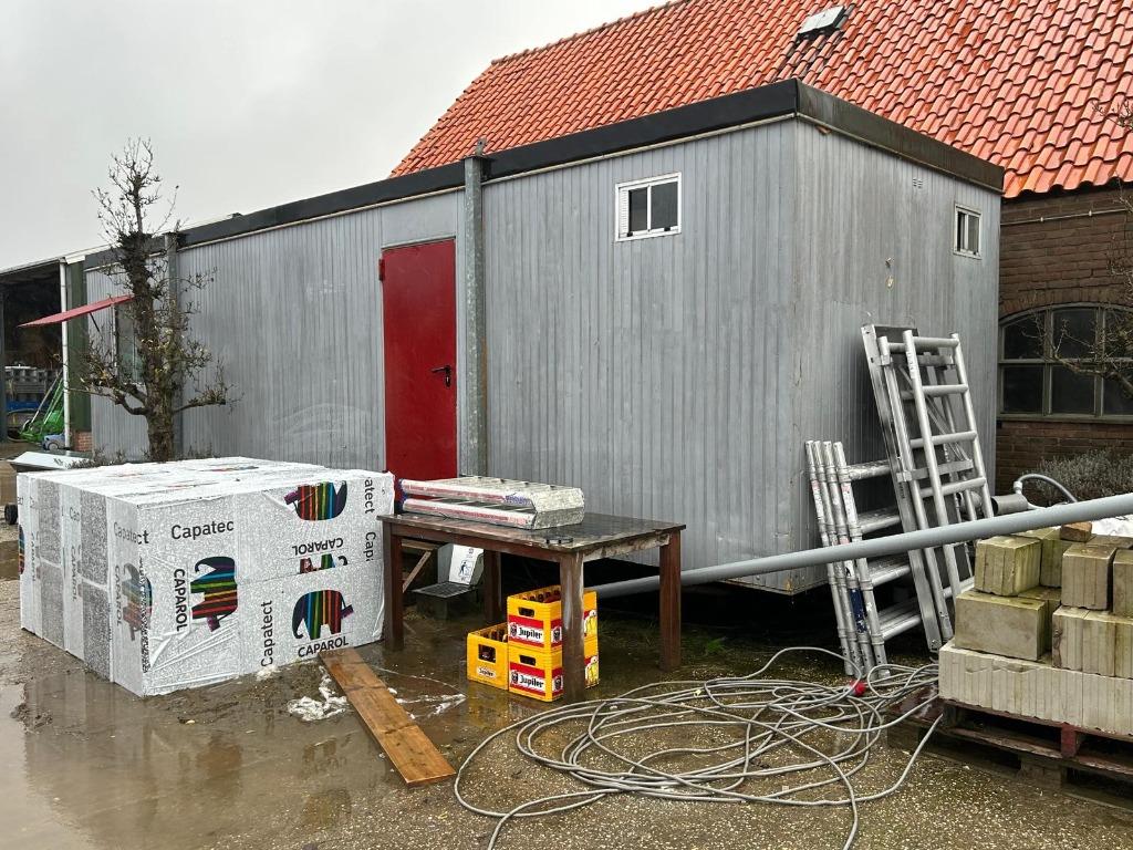 Te Koop container kantoor- / woonunit, Ophalen