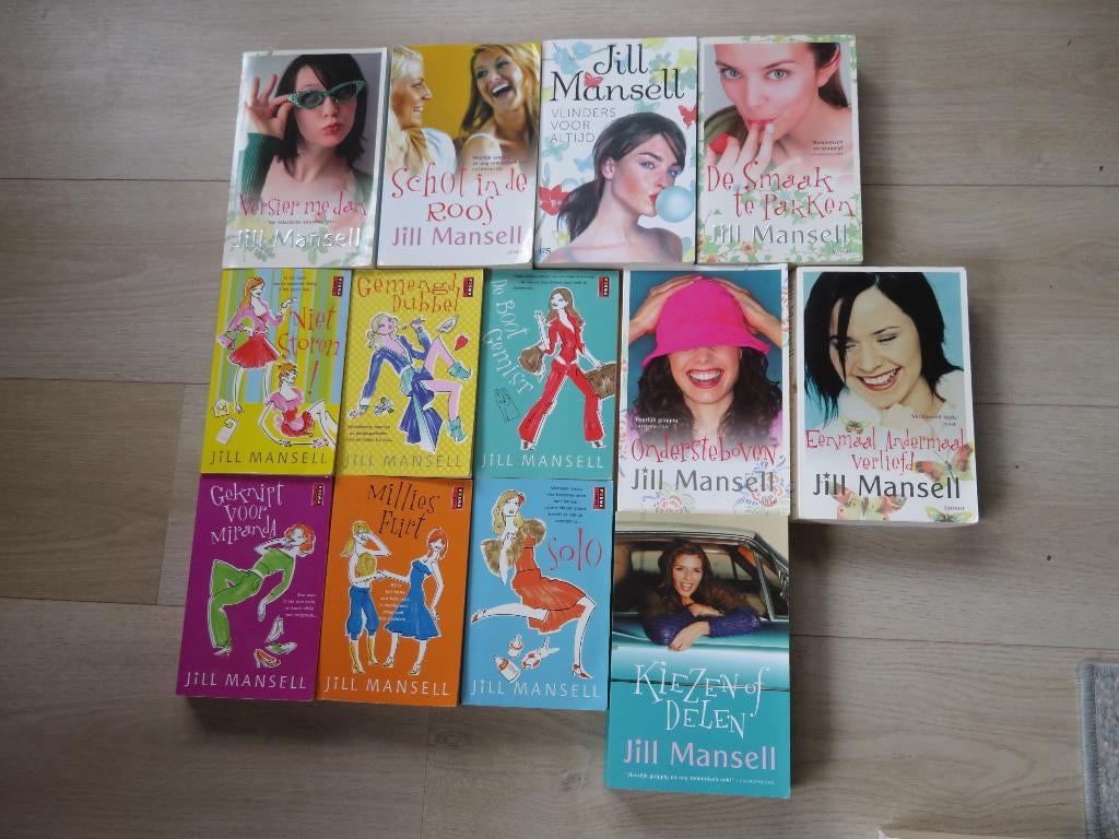 14 x Jill Mansell roman oa 6 Prisma pockets, Boeken, Romans, Zo goed als nieuw, Ophalen of Verzenden