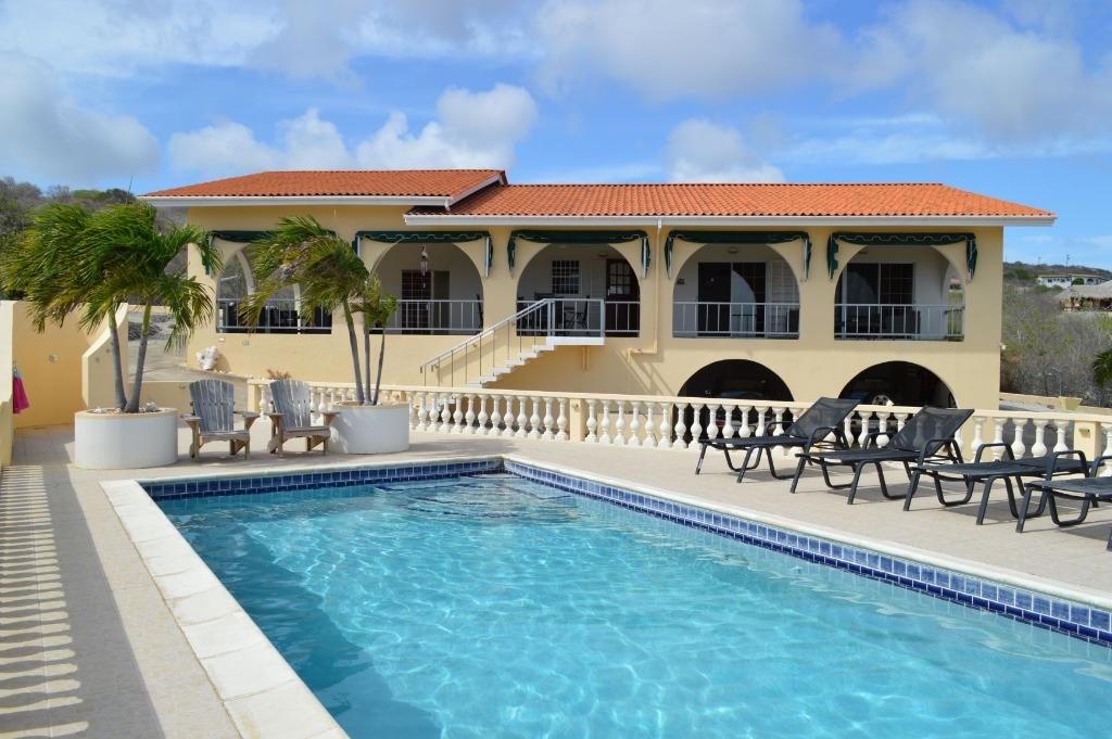 Bonaire: Villa (2-6p) Veel privacy met zwembad., Vakantie, Vakantiehuizen | Nederlandse Antillen, Bonaire, Wasmachine, Landelijk