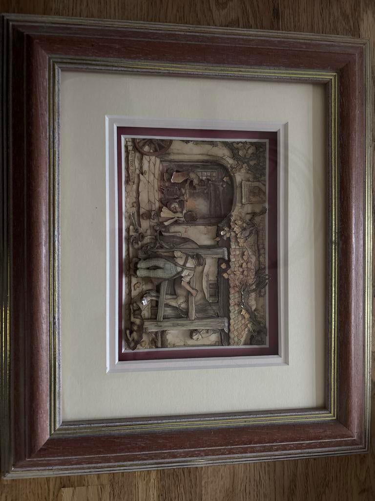 3D Schilderij Anton Pieck, Antiek en Kunst, Ophalen of Verzenden