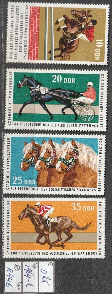 DDR Paardenfokkerij Michel 1969-72 Nr.R446p, Verzenden, DDR, Postfris