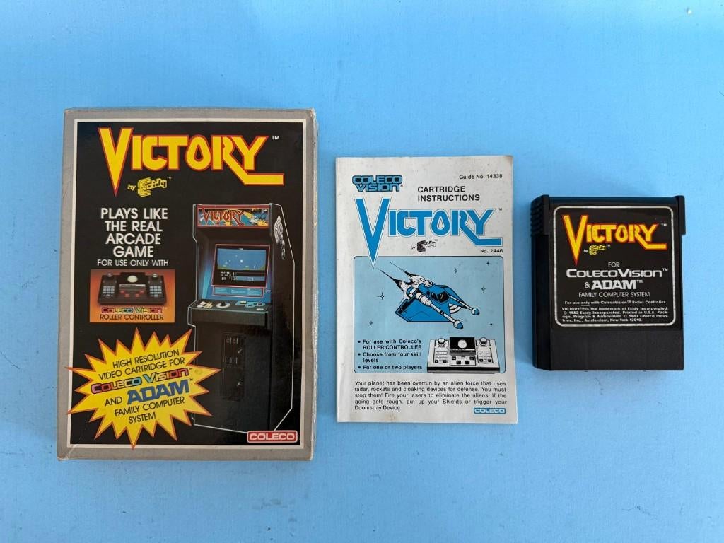 Victory (ColecoVision), 1 speler, Ophalen of Verzenden, Gebruikt, Vanaf 3 jaar