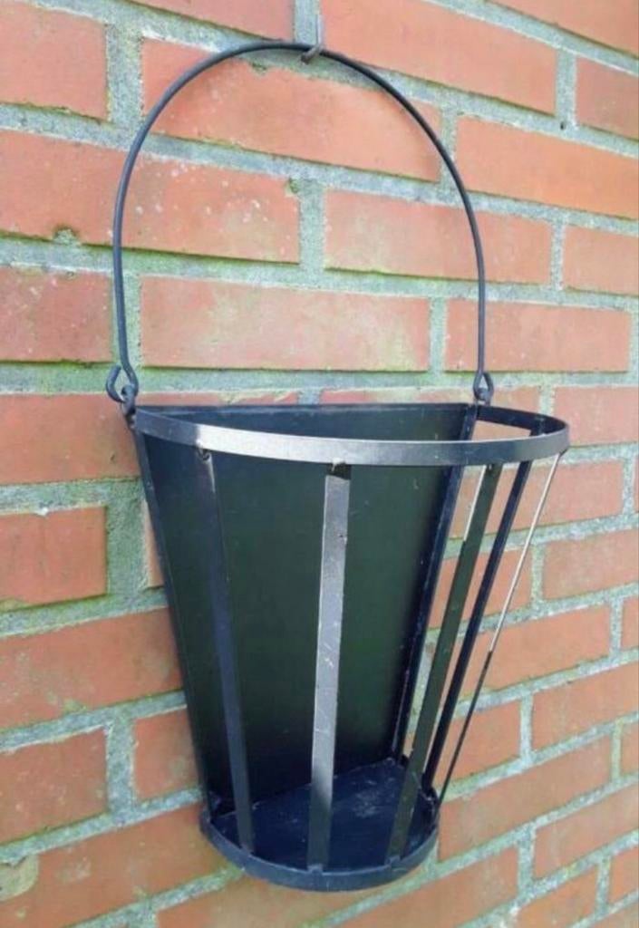 Metalen Plantenruif 2 Hangers twee stuks voor Tuin of Balkon, Tuin en Terras, Bloempotten, Gebruikt, Metaal, Binnen, Balkon, Tuin