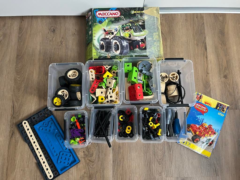Meccano Speelgoed Constructie Set, Ophalen of Verzenden, Gebruikt, Losse stenen