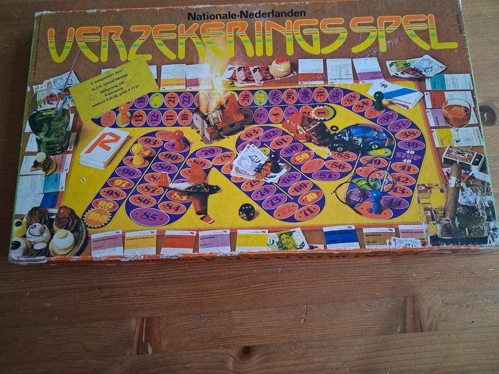Verzekeringsspel, Vijf spelers of meer, Ophalen of Verzenden, Gebruikt