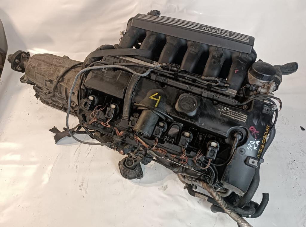 BMW N52B30 Motor + Bak E90 E91 E92 E93, Auto-onderdelen, Motor en Toebehoren, Gebruikt, Bmw, Verzenden, Bmw