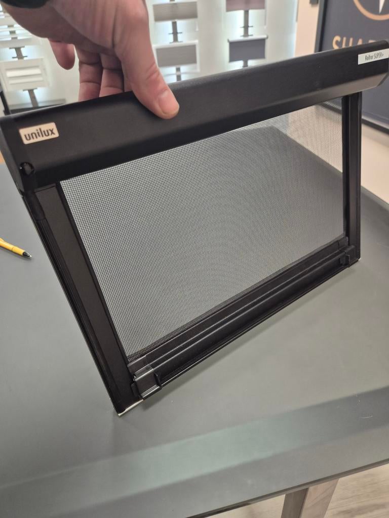 horren unilux plissehor rolhor maten en soorten, Ophalen, 120 cm of meer, Overige typen, Minder dan 200 cm