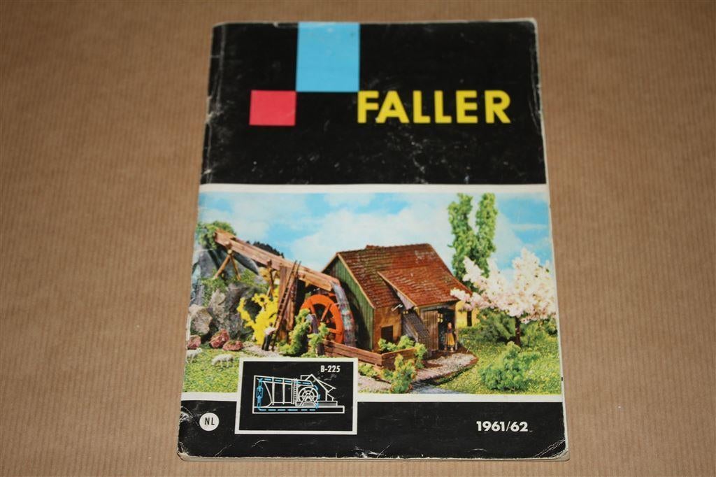 Faller-Modelbouw, catalogus 1961/62, Wisselstroom, Gebruikt, Wagon, Ophalen of Verzenden