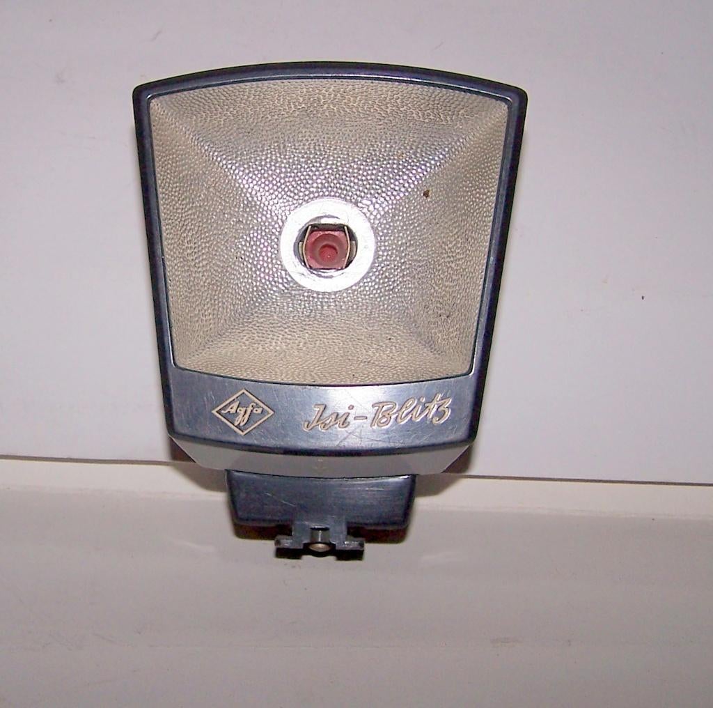Agfa Isi-Blitz vintage lampjesflitser. Izgs., Ophalen of Verzenden, Zo goed als nieuw, Overige merken
