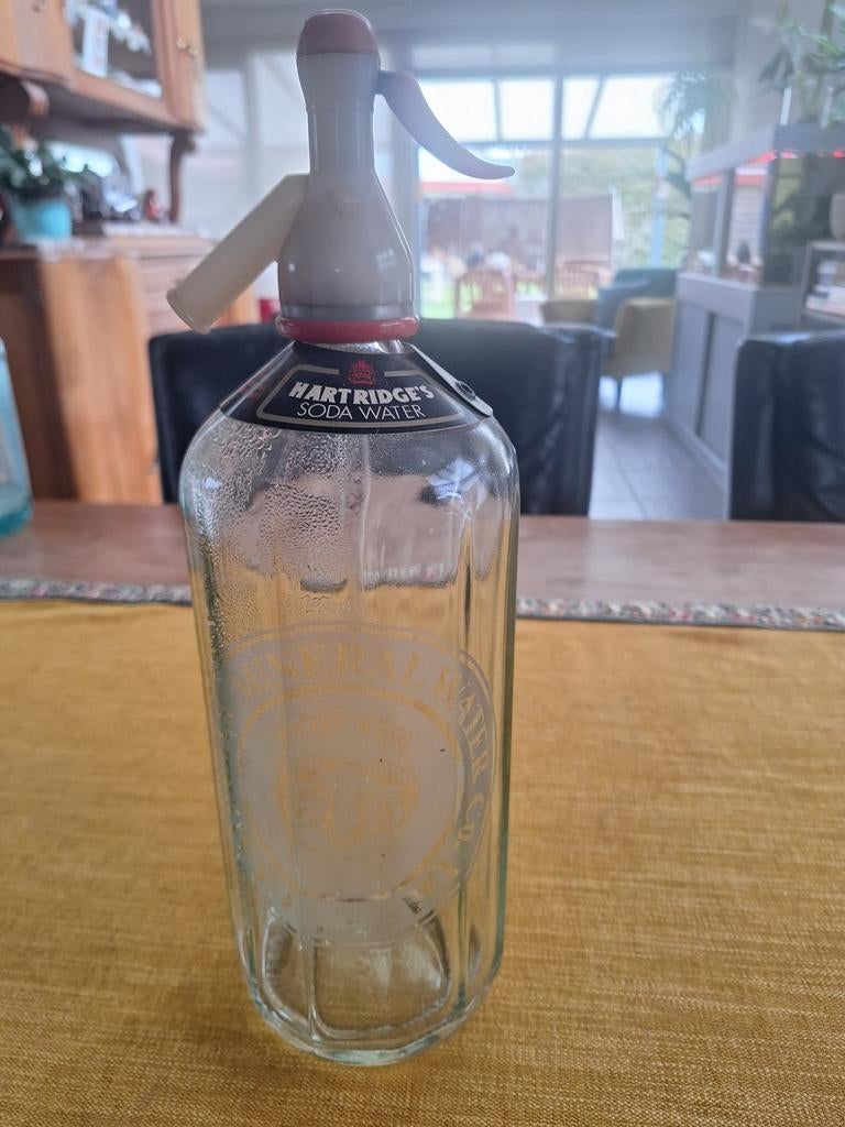 Vintage Hartridge's Soda Water Spuitfles, Antiek en Kunst, Ophalen of Verzenden