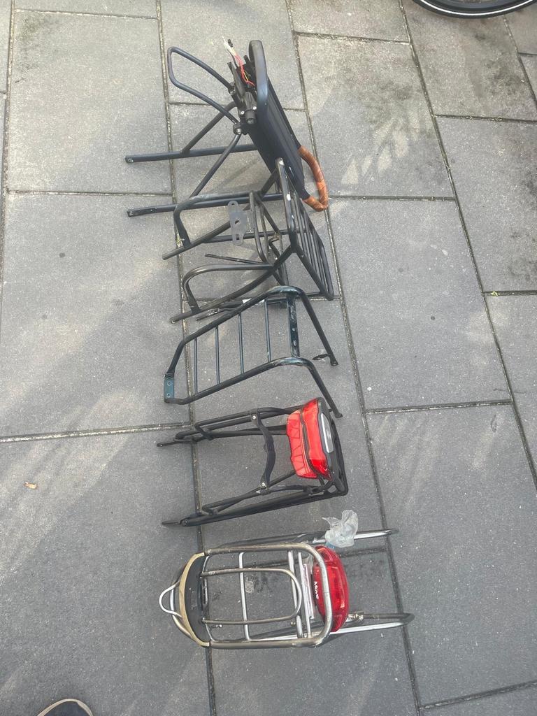 Fiets bagagedragers - Diverse modellen, Ophalen of Verzenden, Gebruikt