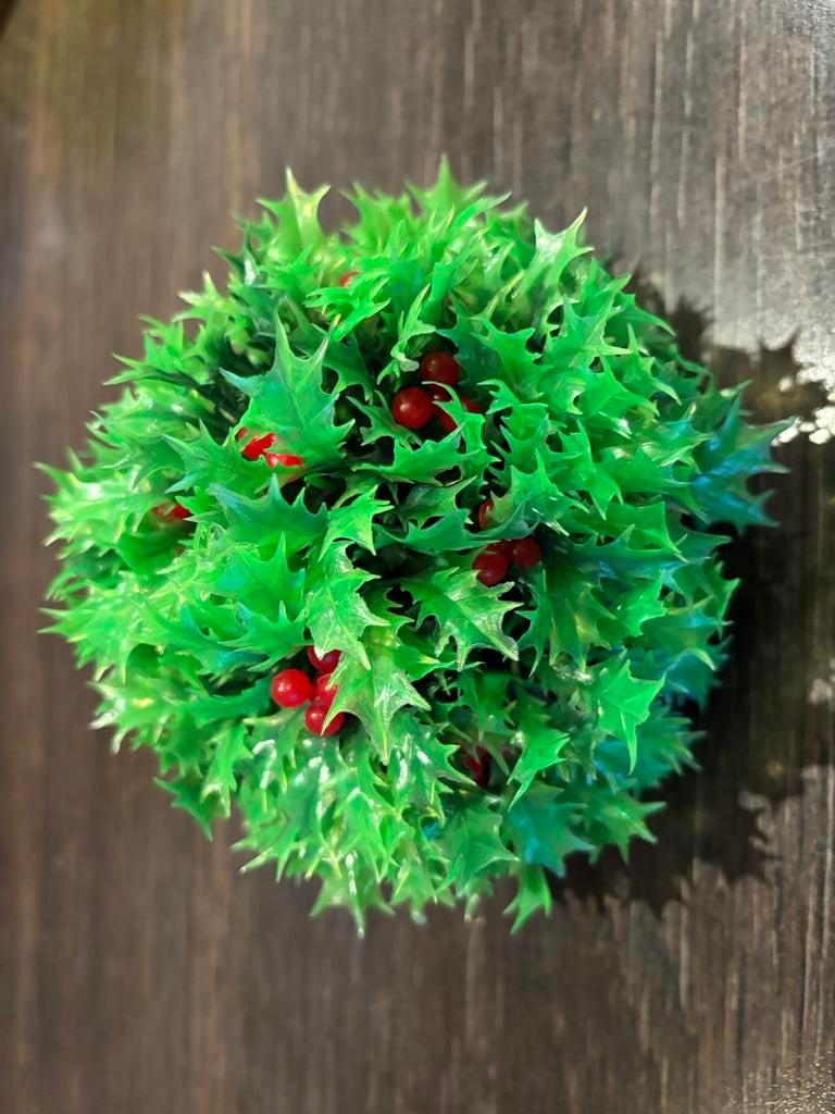 Biorb aquarium groene plant ornament met rode bessen, Dieren en Toebehoren, Ophalen of Verzenden, Zo goed als nieuw