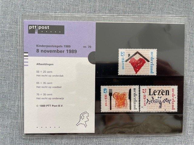 Postzegelmapje PZM70 Kinderzegels 1989 Postfris, Postzegels en Munten, Postzegels | Nederland, Ophalen of Verzenden, Na 1940, Postfris