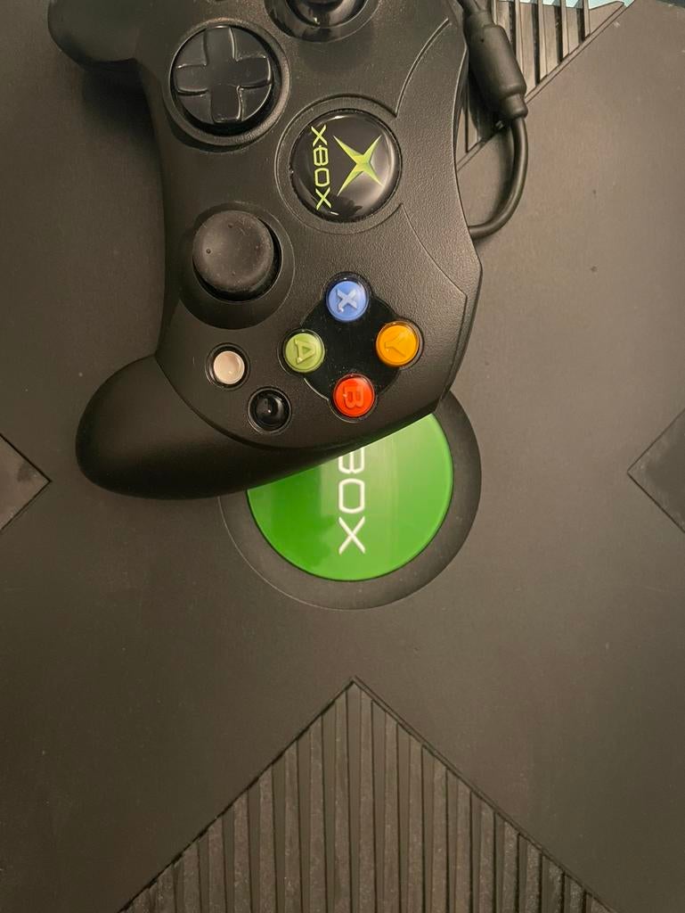 Xbox Original, Spelcomputers en Games, Spelcomputers | Xbox Original, Ophalen of Verzenden, Zo goed als nieuw, Met 1 controller