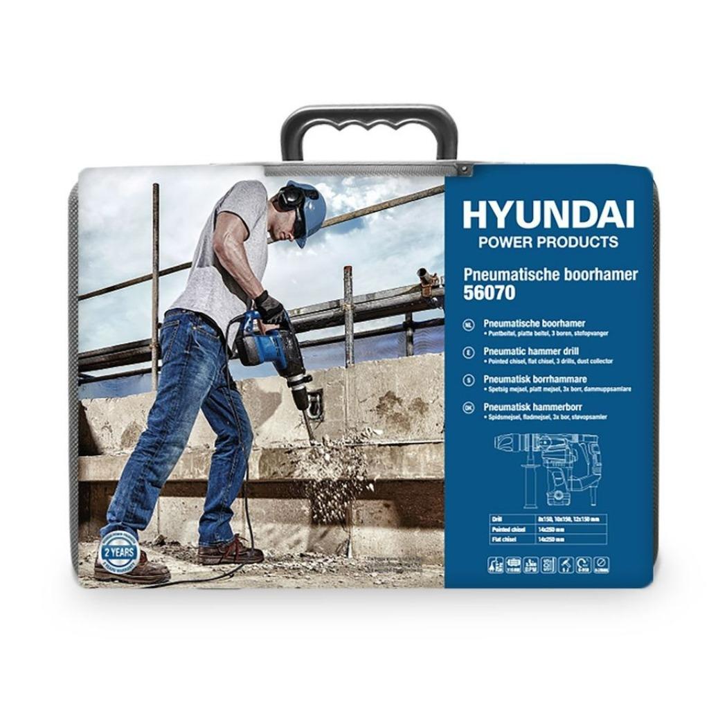 Pneumatische Boorhamer 1150W - Hyundai - NIEUW leverbaar!, Ophalen, 600 watt of meer, G, G