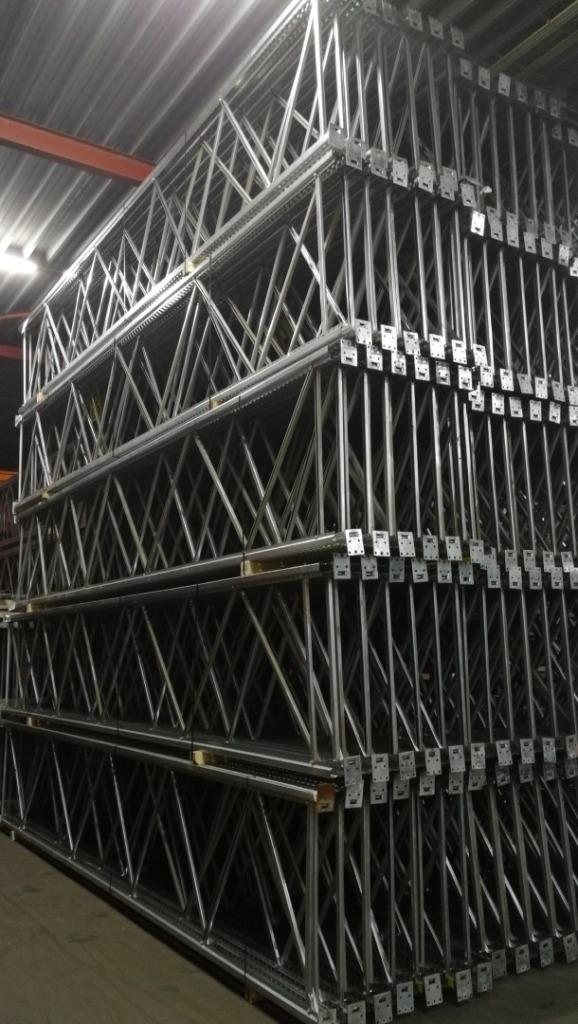 Dexion P90 palletstelling  350-750cm hoog (GEBRUIKT), Ophalen of Verzenden, Gebruikt