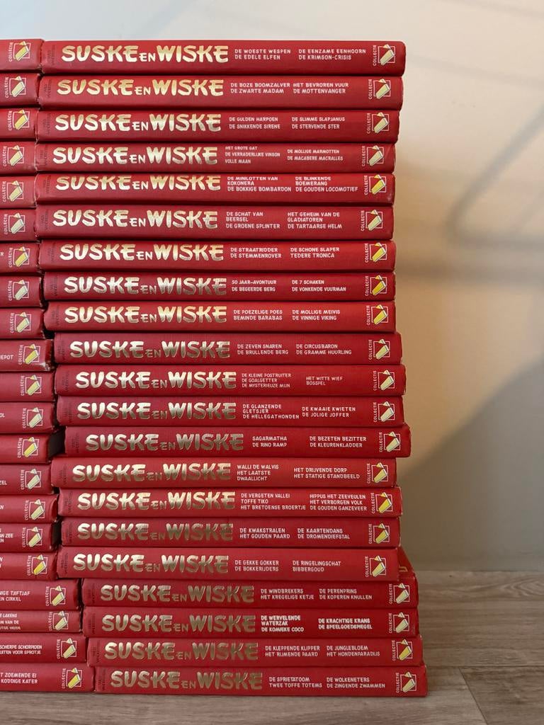 Collectie suske en wiske stripboeken., Meerdere stripboeken, Ophalen of Verzenden, Gelezen