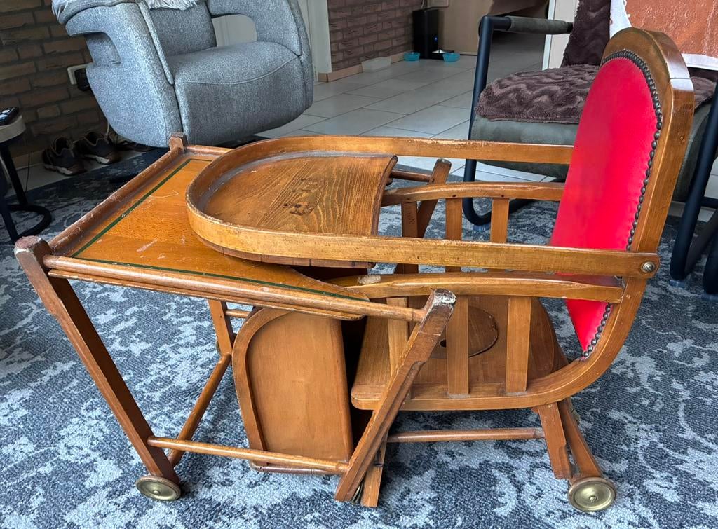 Torck kinderstoel uit 50er jaren, Ophalen