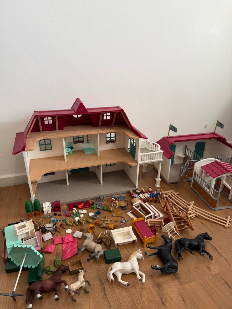 Diverse schleich sets, Verzamelen, Speelgoed, Gebruikt, Ophalen