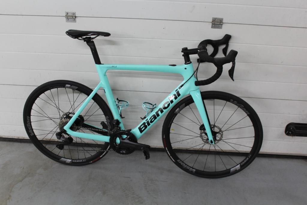 Bianchi E Aria Road 59 nieuwstaat Ultegra 12 speed 224 KM!, 28 inch, Heren, Bianchi IT, Bianchi